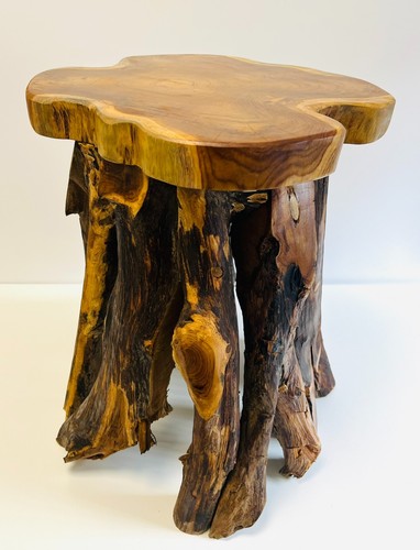 Driftwood root drinks table - driftwood,