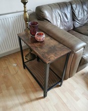 Industrial Style Side Table