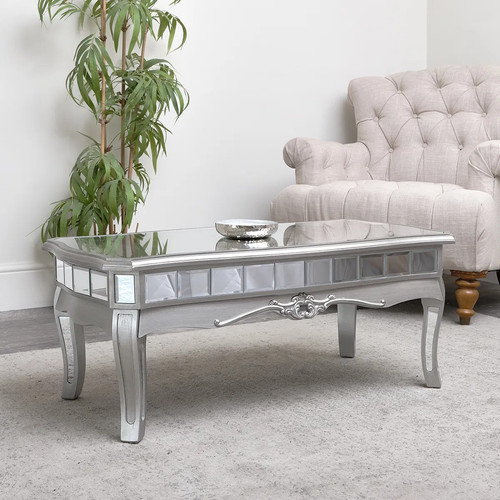 Mirrored coffee table tiffany - coffee,