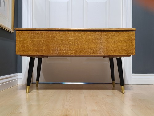 Vintage oak sewing - sewing, box