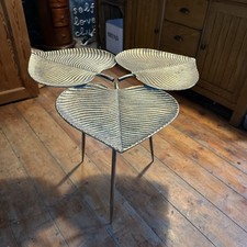 Industrial Side Table Vintage