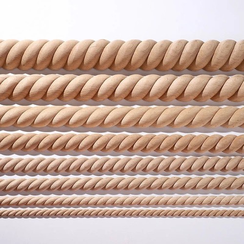 Wood carved applique - carved, molding