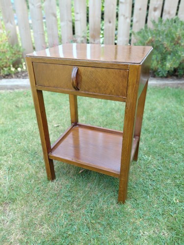 Vintage art deco side table - vintage,