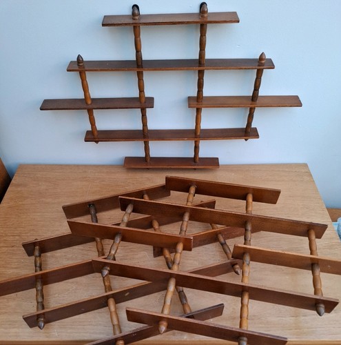 Vintage retro 60s wooden - 1,